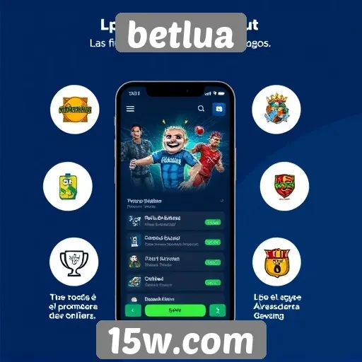 Funcionalidades do aplicativo betlua para jogadores